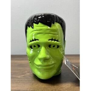 NEW Hyde & Eek Light Up Frankenstein Green Black Halloween Decor Spooky Collecti